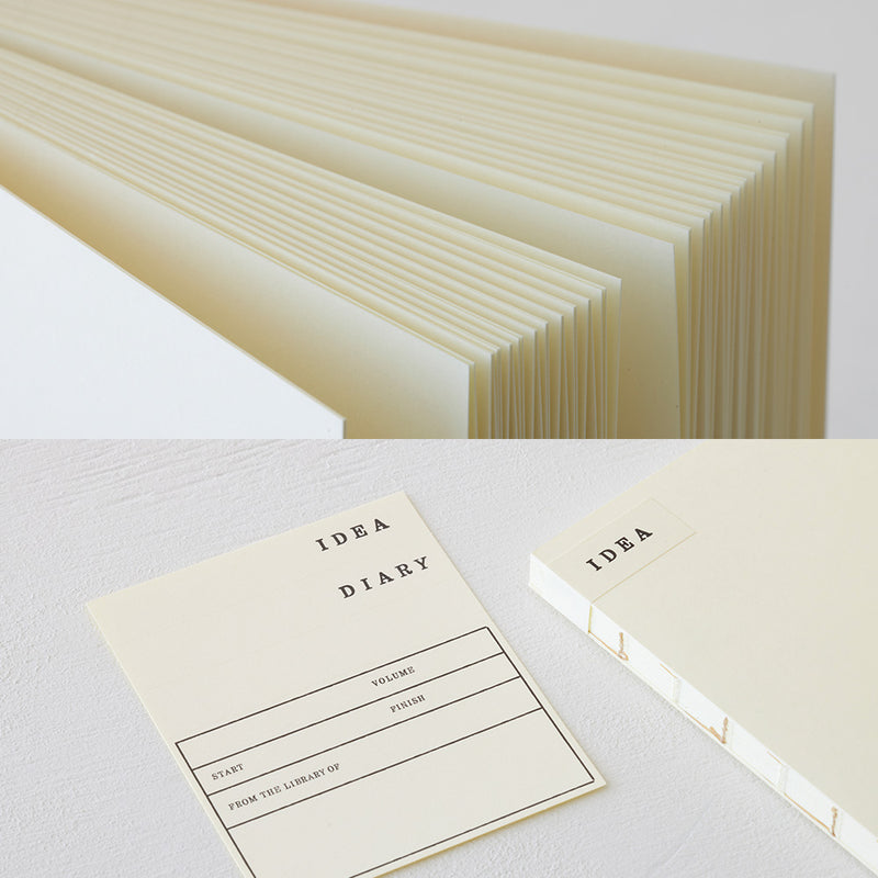 Midori MD Notebook Thick, A5 Square - Blank