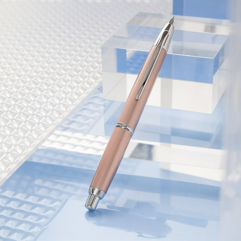 Pilot Capless Decimo Fountain Pen - Champagne Pink