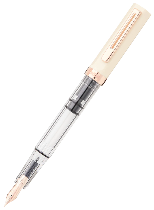 TWSBI Eco Creme with Rose Gold Trim Fountain Pen