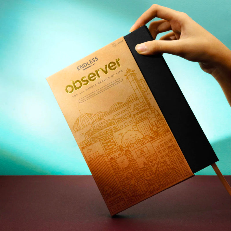 Endless Observer Notebook Night Sky Regalia Paper A5