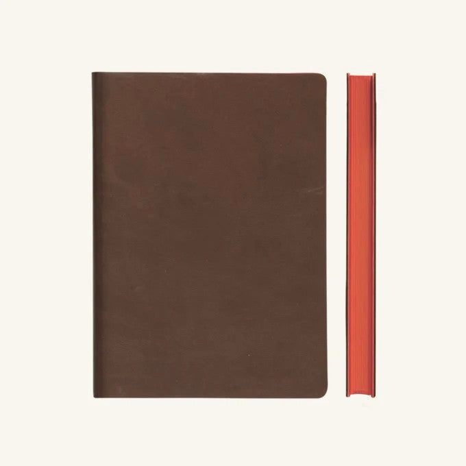 Daycraft Signature Notebook (A5, Lined, Brown)