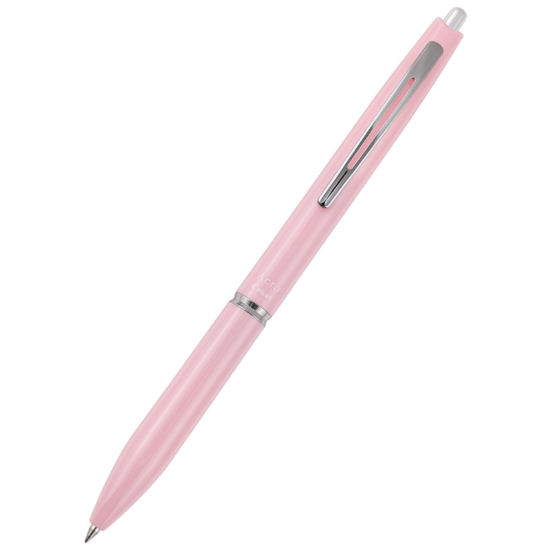 Pilot Acro 300 0.5mm Hybrid Ballpoint Pen Soft Pink Barrel