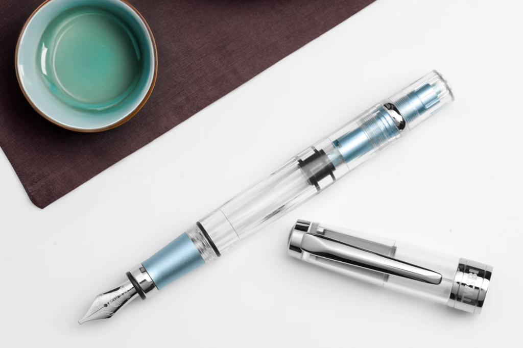 TWSBI Diamond 580AL Fountain Pen - Iceberg Blue