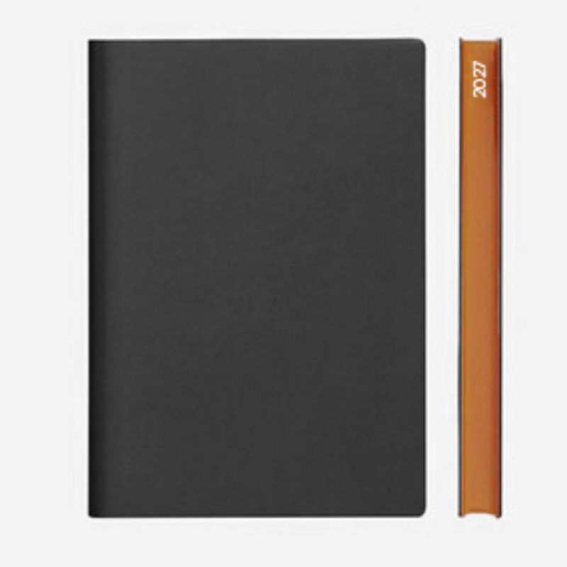Daycraft 2027 Signature Daily Diary – A5, Black