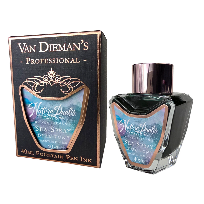 Van Dieman's Professional - Natura Dualis Sea Spray Dual Tone Fountain Pen Ink 40ml