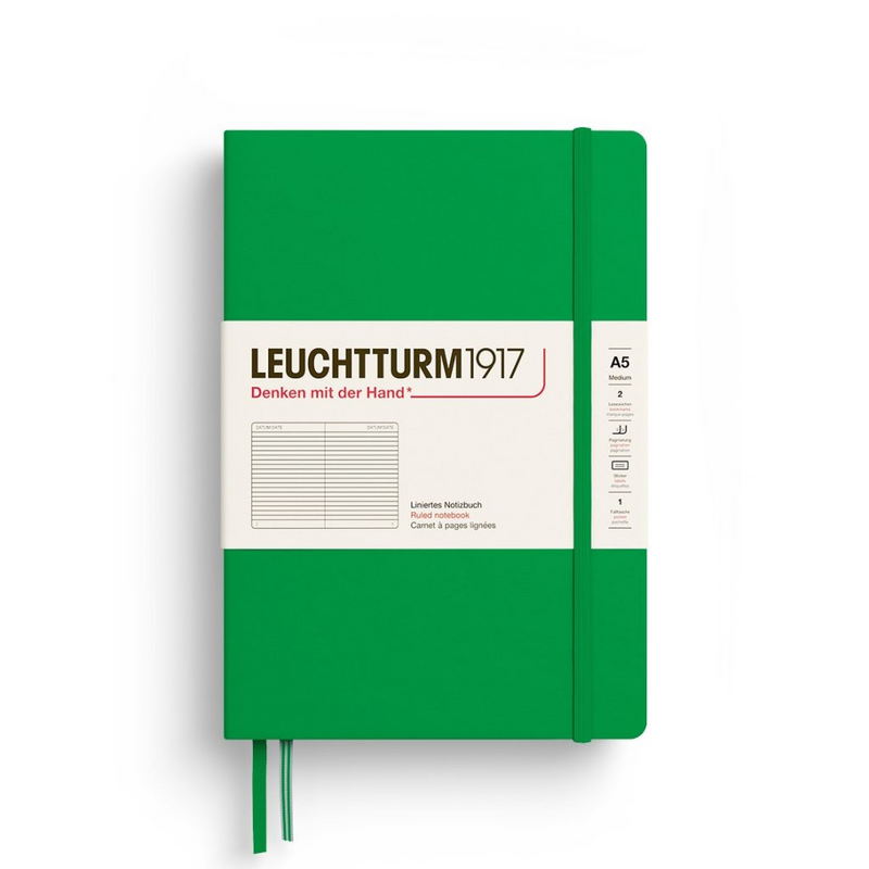 Leuchtturm1917 Notebook Medium (A5) - Spring Leaf