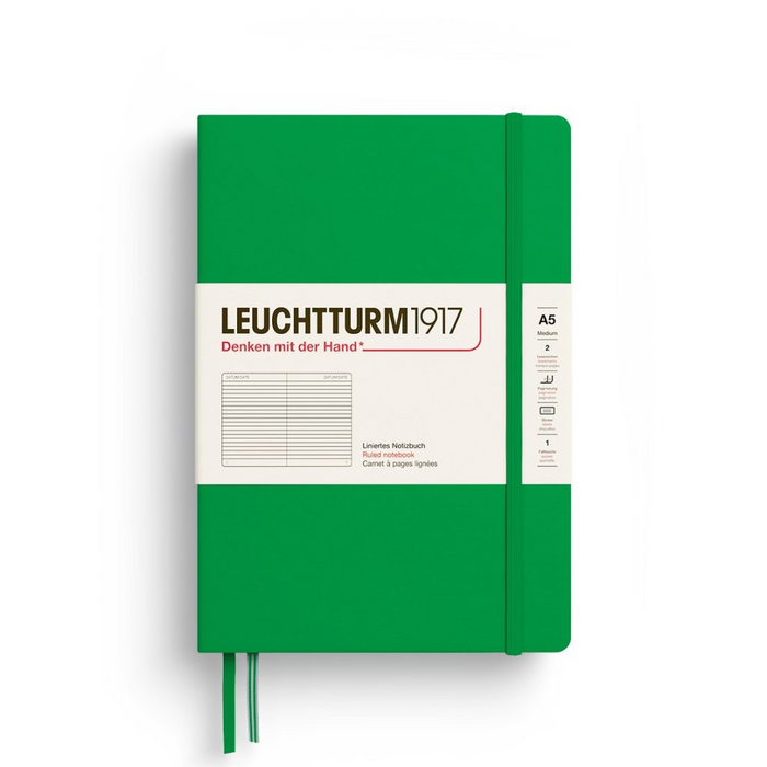 Leuchtturm1917 Medium (A5) Notebook - Spring Leaf