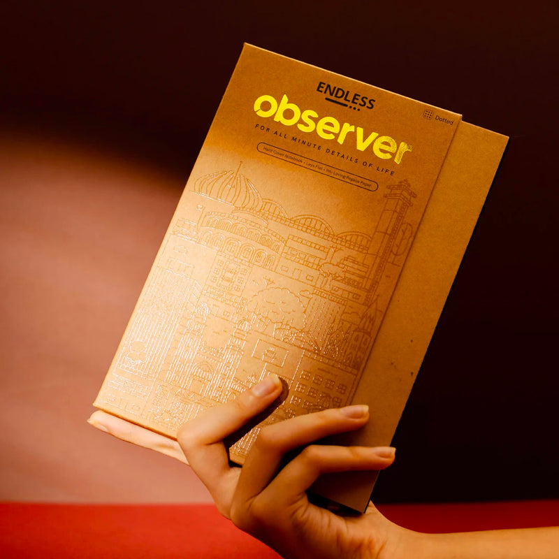 Endless Observer Notebook Breach Sand Regalia Paper A5