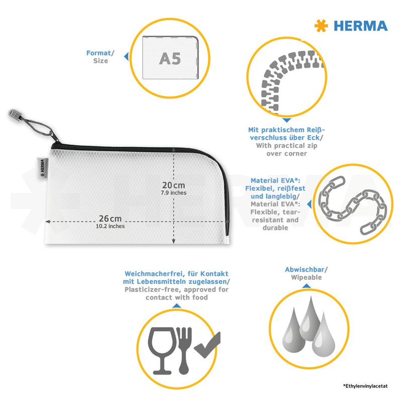 Herma Universal Bag A5 (26x20cm) - Black