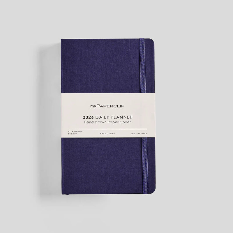 *Clearance* myPAPERCLIP M1 Daily 2026 Planner- A5 Slim, Softcover