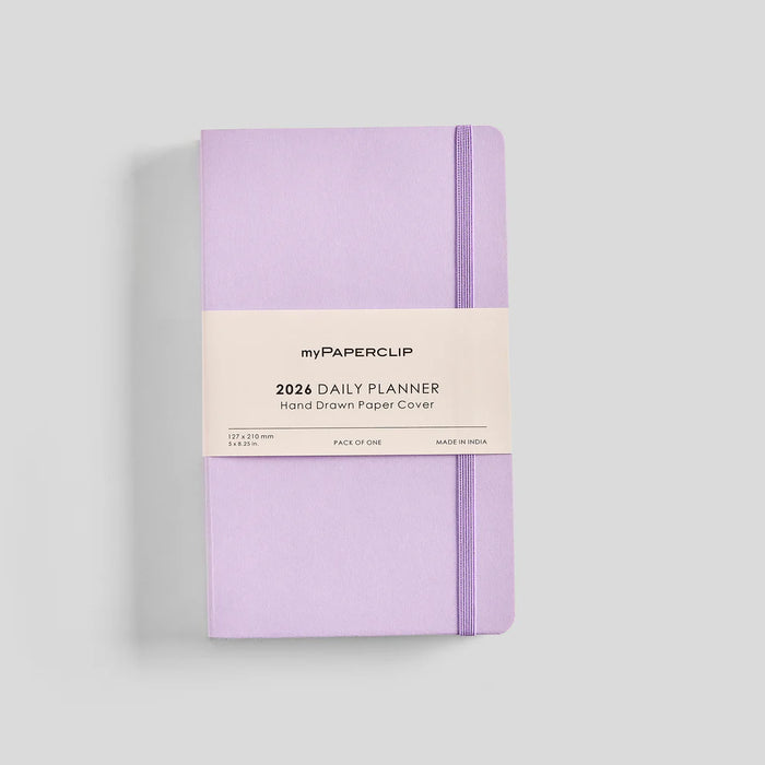 myPAPERCLIP M1 Daily 2026 Planner- A5 Slim, Softcover