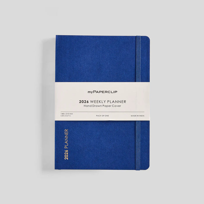 myPAPERCLIP D1 Weekly 2026 Planner- A5, Softcover