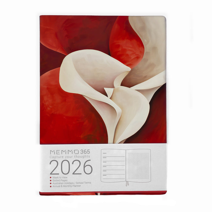 MEMMO365 Luxe 2026 Diary (A5) - Week to view - Lily