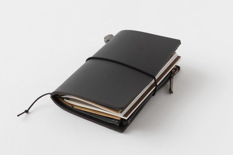 TRAVELER'S Notebook 20th Anniversary Starter Set - Card Size, Black, Special Edition