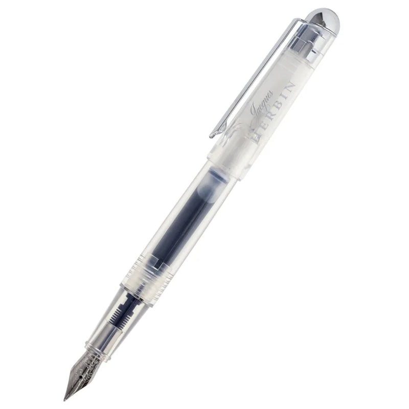 Jacques Herbin Cartridge Fountain Pen - Transparent, Fine