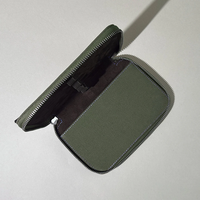 Endless LABS.10 Companion Leather Adjustable Pen Pouch - 5 Pens - Jungle Green