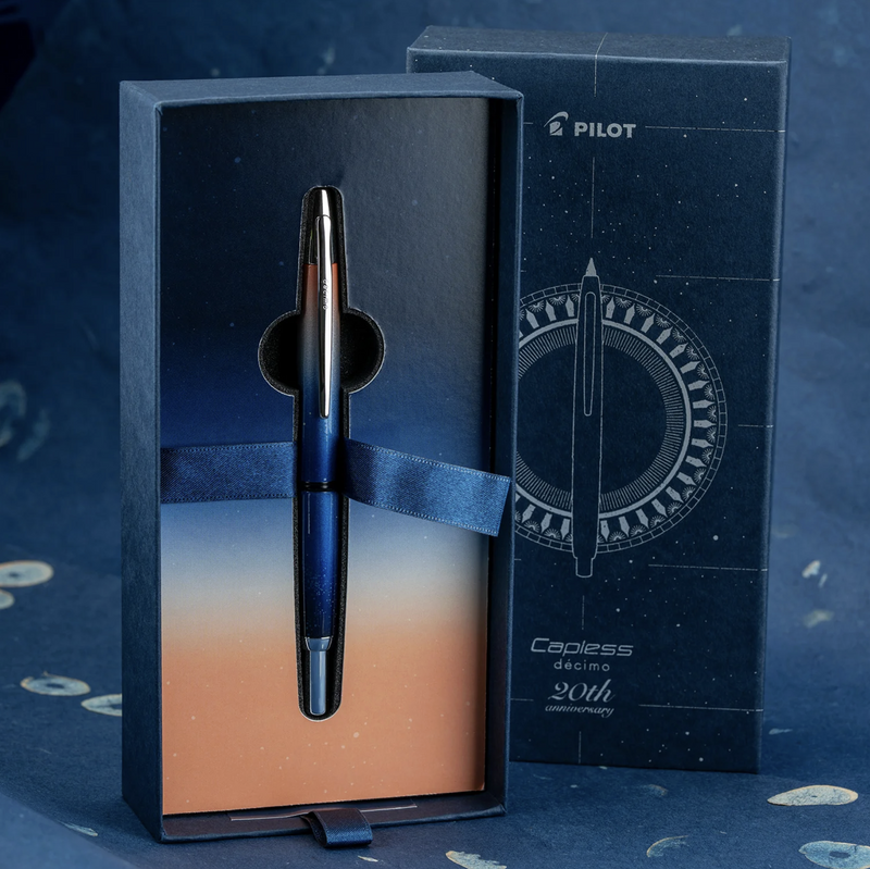 Pilot Capless Decimo Fountain Pen - 20th Anniversary Limited Edition