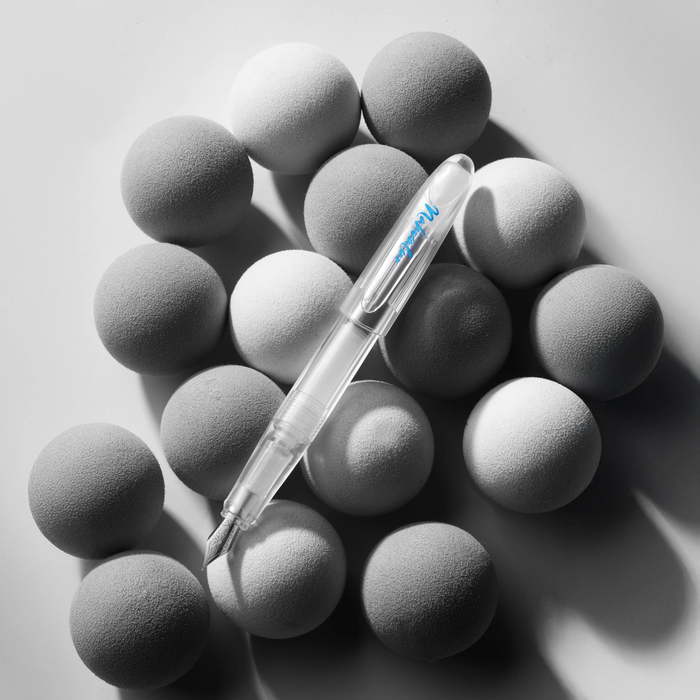 Nahvalur Triad Fountain Pen - Clear Demonstrator