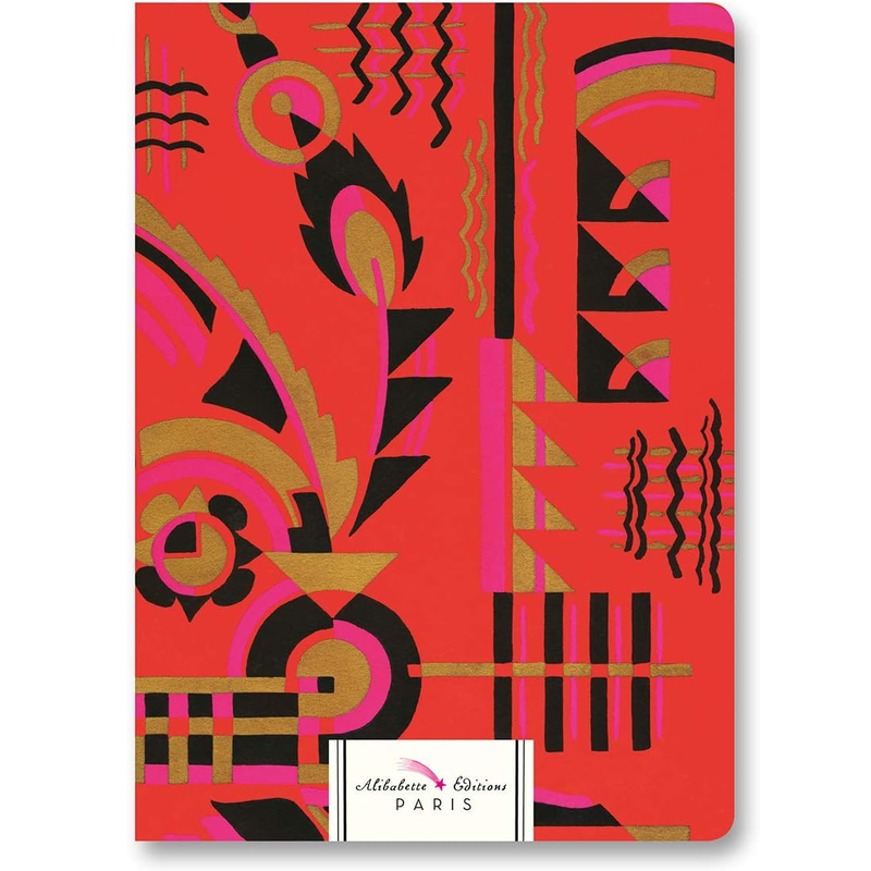 *Clearance* Alibabette Editions A5 Journal - Art Déco France