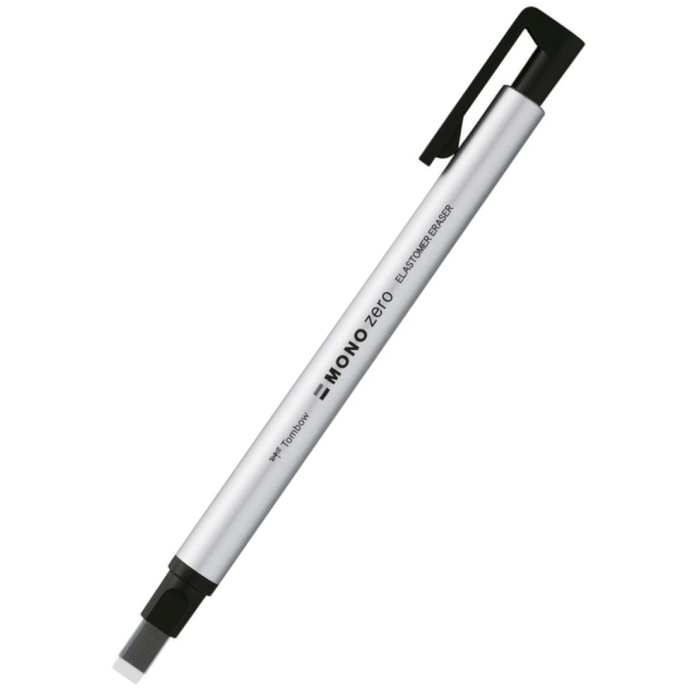 Tombow Mono Zero Silver Rectangle Eraser 2.5x5mm