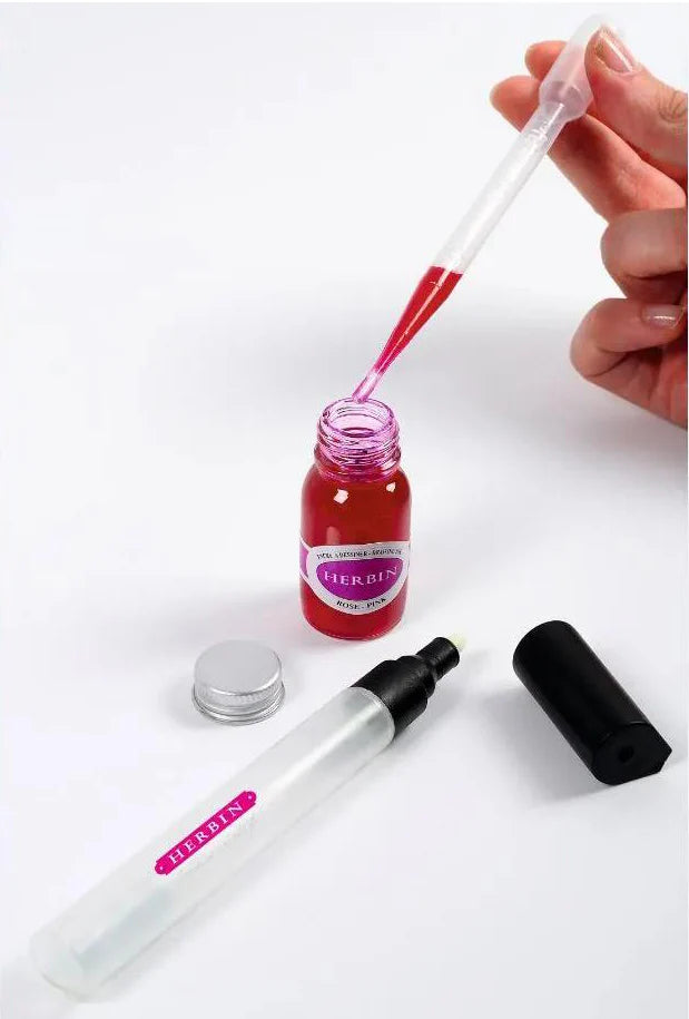 Jacques Herbin Refillable Marker Pen - Double Tip 3mm