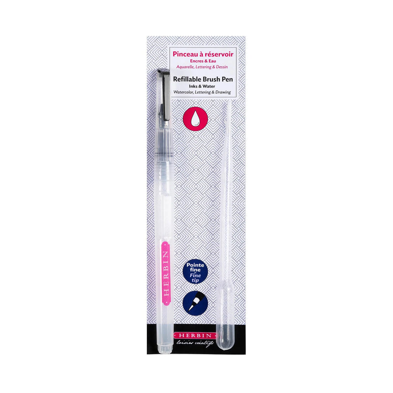 Jacques Herbin Refillable Brush Pen - Fine Tip