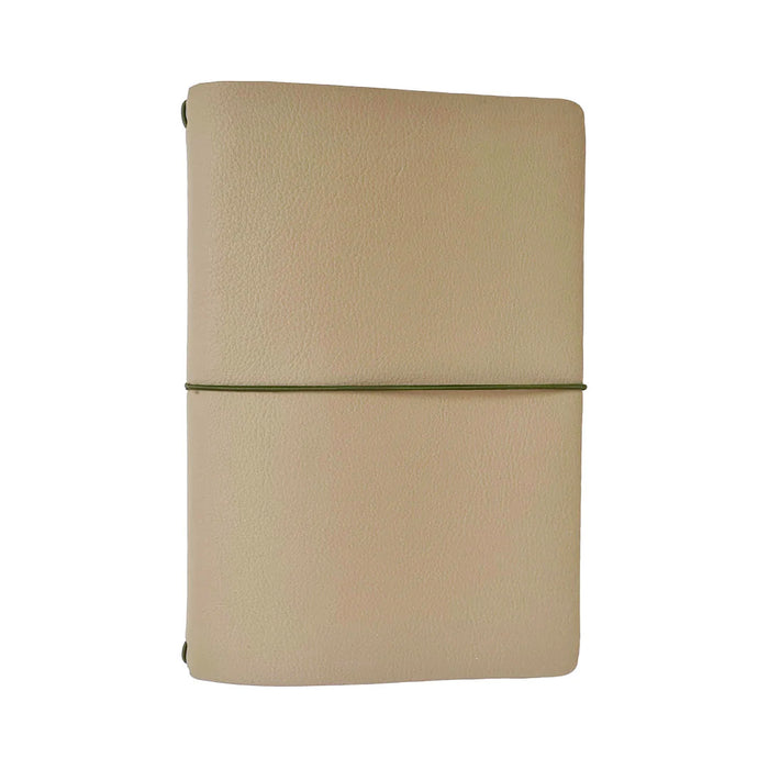 Endless Explorer - Refillable Cactus Leather Journal Regalia Paper - Beige