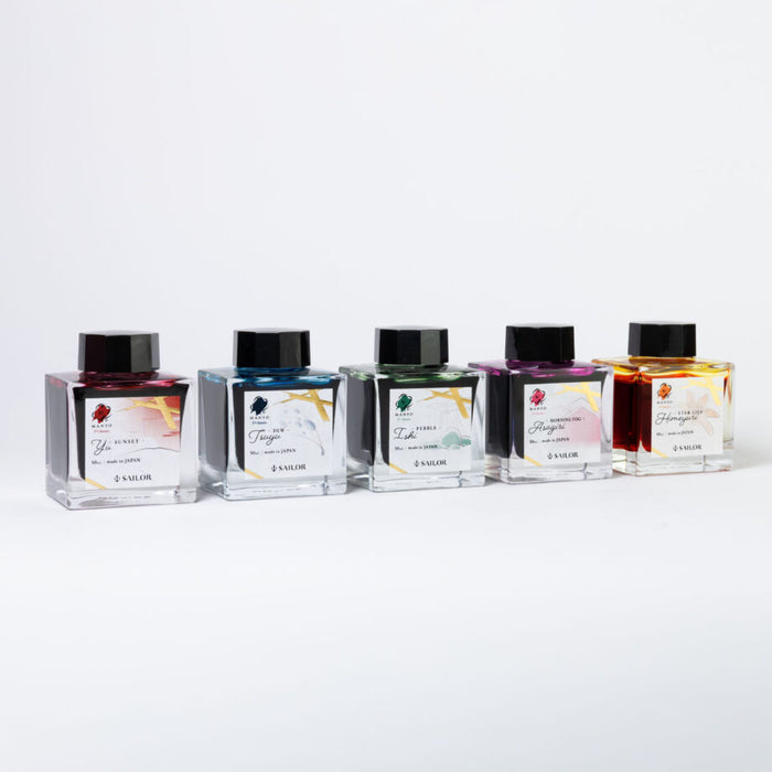 Sailor Manyo 5th Anniversary Limited Edition Ink - Asagiri