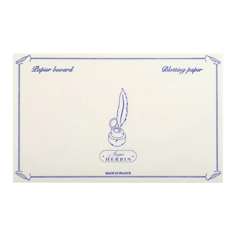 Jacques Herbin White Blotting Paper (Pack of 10)