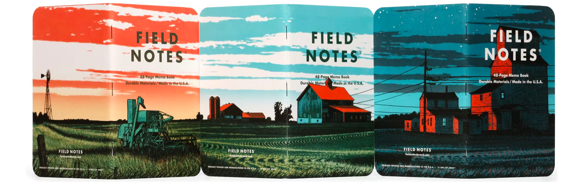 Field Notes Winter 2023 Quarterly Edition Heartland - 3 Pack