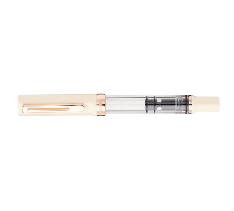 TWSBI Eco Creme with Rose Gold Trim Fountain Pen