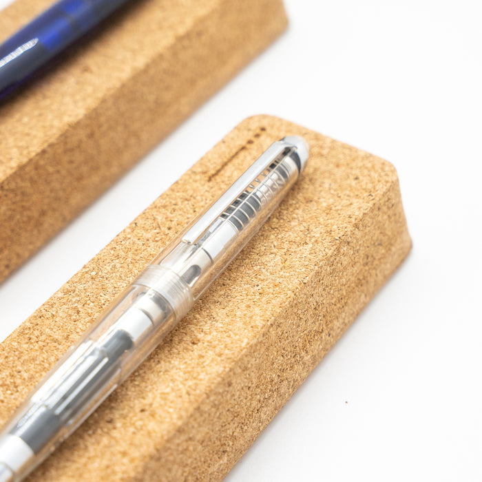 Endless Phantom Retractable Fountain Pen - Clear w/ Chrome