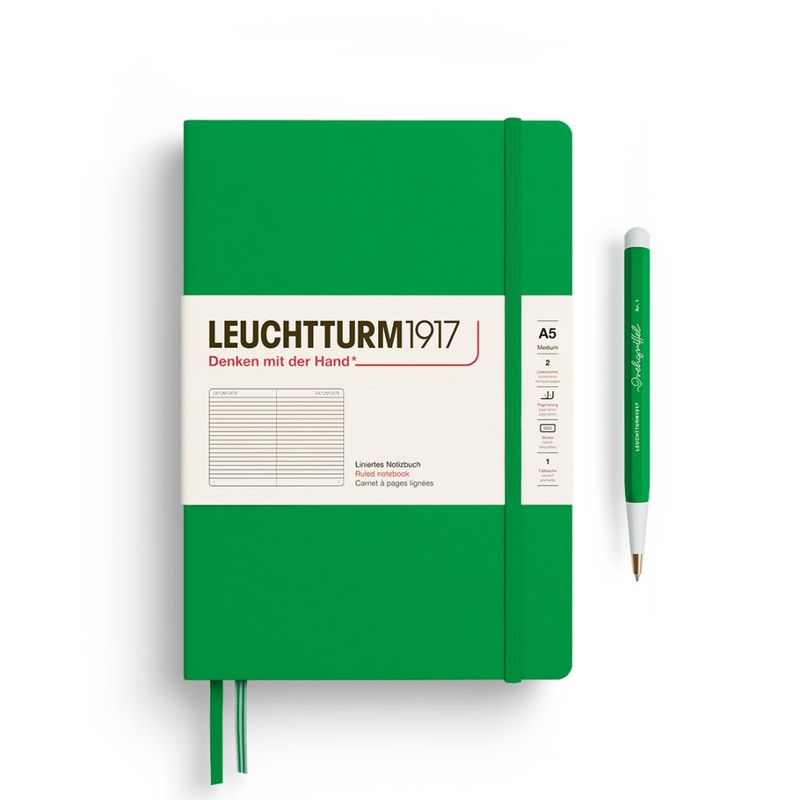 Leuchtturm1917 Notebook Medium (A5) - Spring Leaf