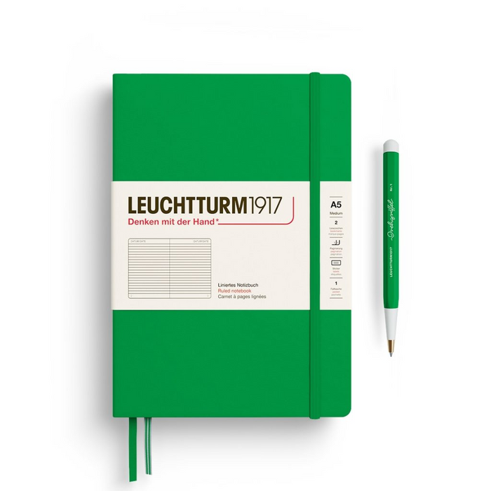 Leuchtturm1917 Medium (A5) Notebook - Spring Leaf