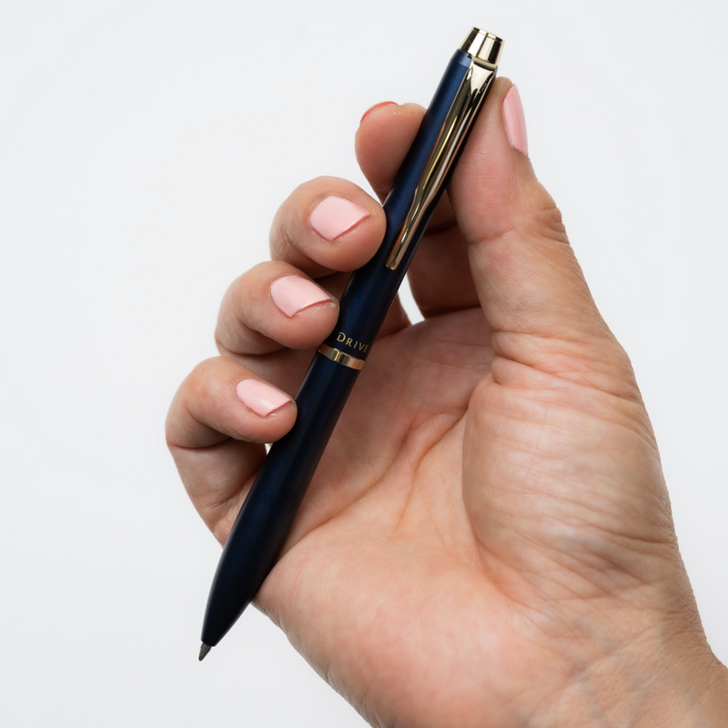 Pilot Acro Drive Hybrid Ballpoint Pen - Dark Blue