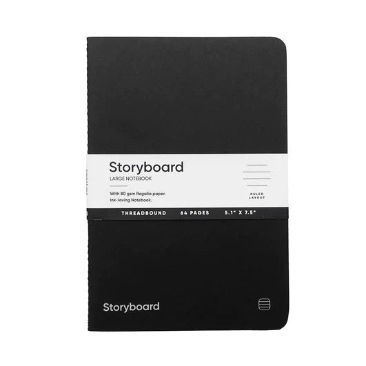 Endless Large Storyboard Notebook 64 Pages - Regalia Paper - Blank