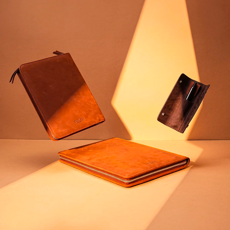 Endless A5 Folio Brown