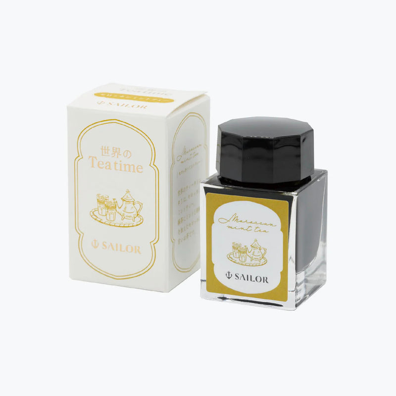 Sailor Tea Time Ink - Moroccan Mint Tea 20ml