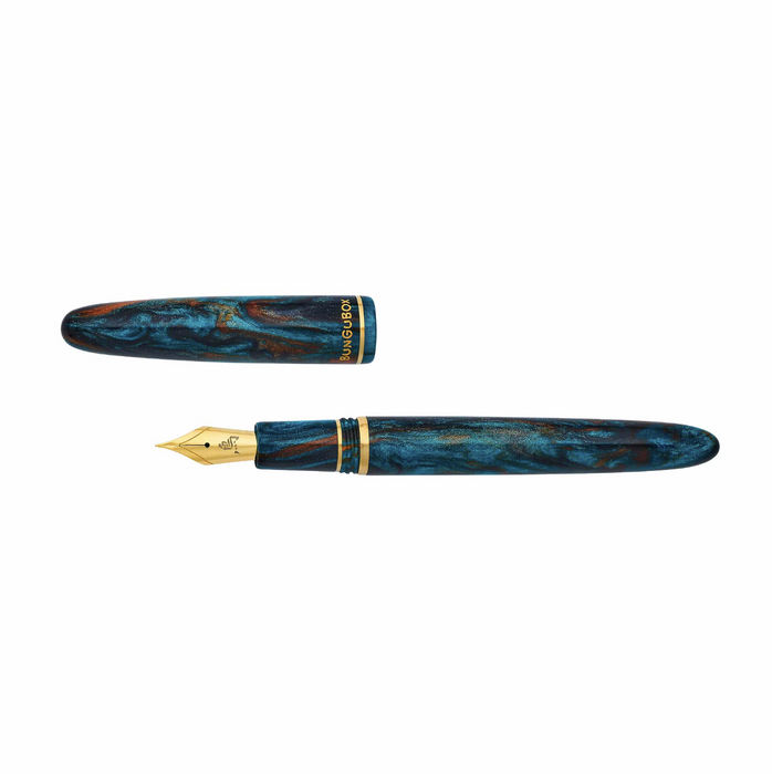 Esterbrook x Bungubox Estie DiamondCast Fountain Pen - Kingfisher, Special Edition