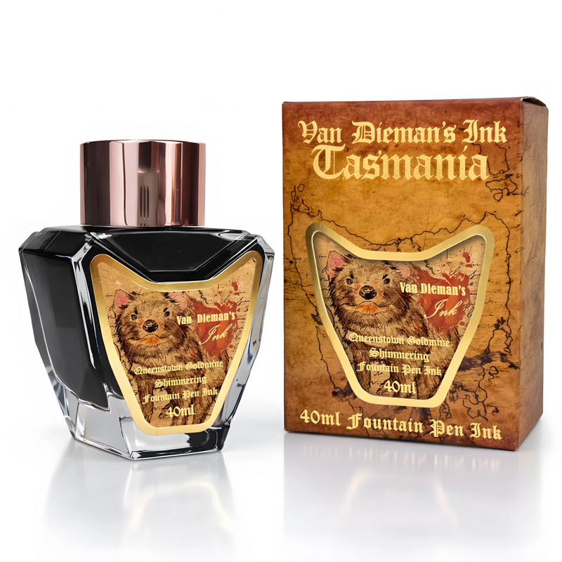 Van Dieman's Tasmania Ink - Queenstown Gold Mine Shimmering 40ml