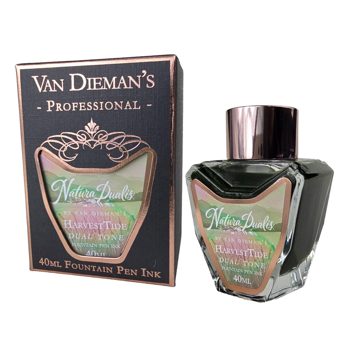 Van Dieman's Professional - Natura Dualis Harvest Tide Dual Tone Fountain Pen Ink 40ml