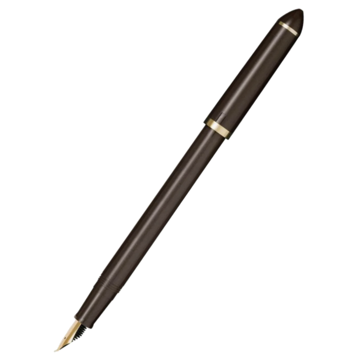 Sailor Fude De Mannen Calligraphy Fountain Pen - Brown