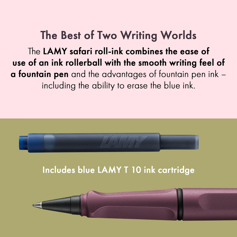 Lamy Safari Ink Cartridge Rollerball Pen Scarlet Pulp Addiction lamy-safari-ink-cartridge-rollerball-pen-scarlet-pulp-addiction