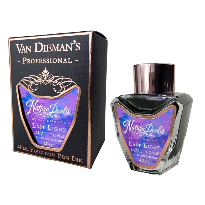 Van Dieman's Professional - Natura Dualis Last Light Dual Tone Fountain Pen Ink 40ml