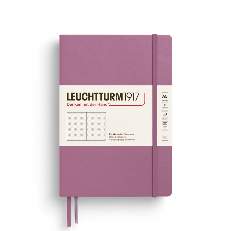 Leuchtturm1917 Notebook Medium (A5) - Dusty Rose