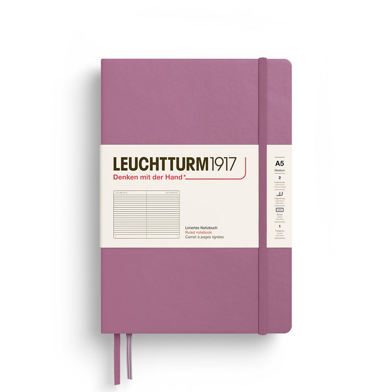 Leuchtturm1917 Notebook Medium (A5) - Dusty Rose