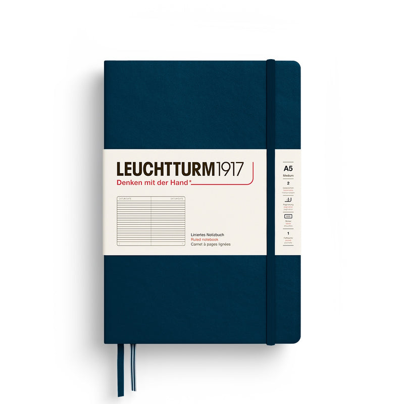 Leuchtturm1917 Notebook Medium (A5) - Deep Sea