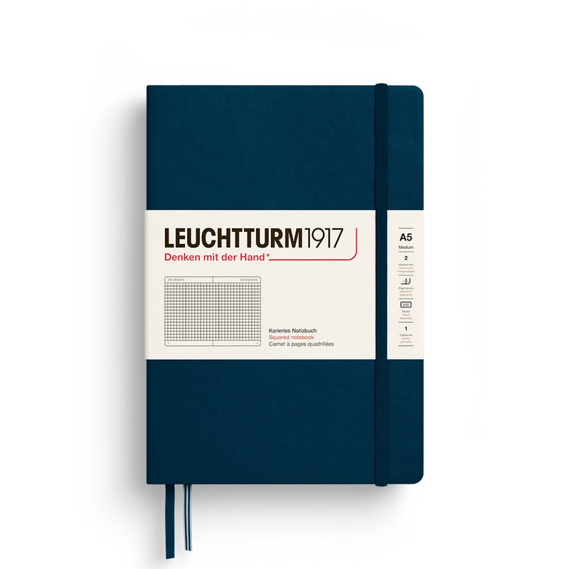 Leuchtturm1917 Notebook Medium (A5) - Deep Sea
