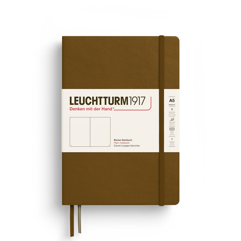 Leuchtturm1917 Notebook Medium (A5) - Spice Brown