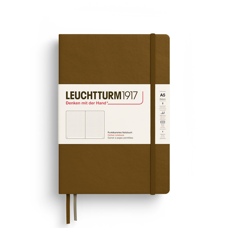 Leuchtturm1917 Notebook Medium (A5) - Spice Brown